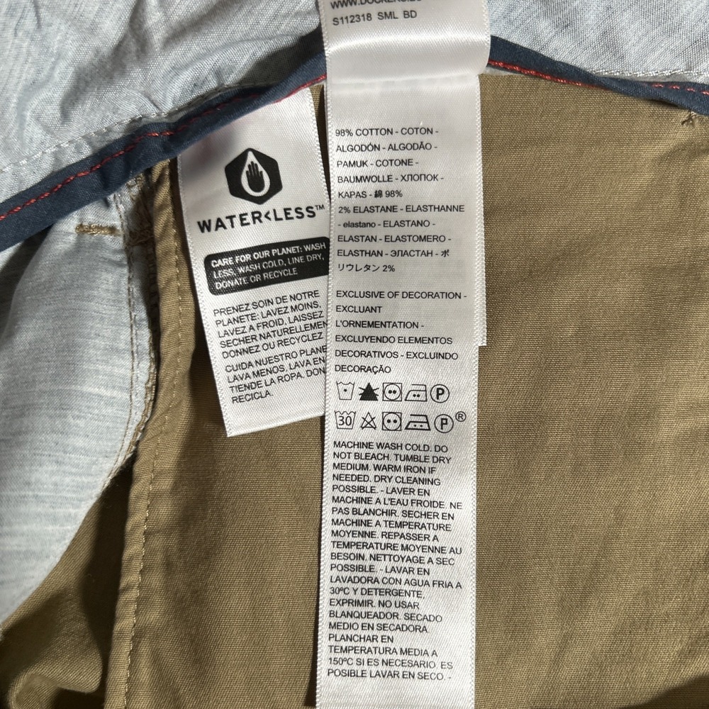 NWT Dockers Shorts Men's 40 Ultimate Supreme Flex 9" Khaki Chinos Stretch Casual - Picture 8 of 10